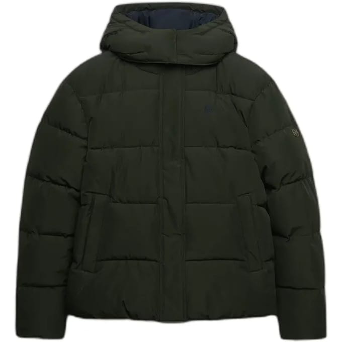 Superdry - Premium Gewatteerde Jas Met Capuchon - Dames - Gewatteerde jassen