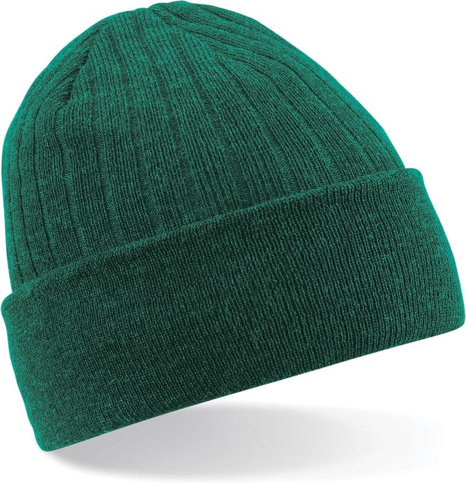 Beechfield 'Thinsulate™ Beanie' Flesgroen