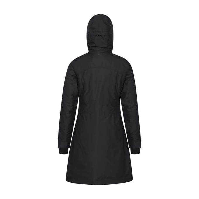 Mountain Warehouse Dames/Dames Polar Dons Hybridejack met lange lengte (Zwart)