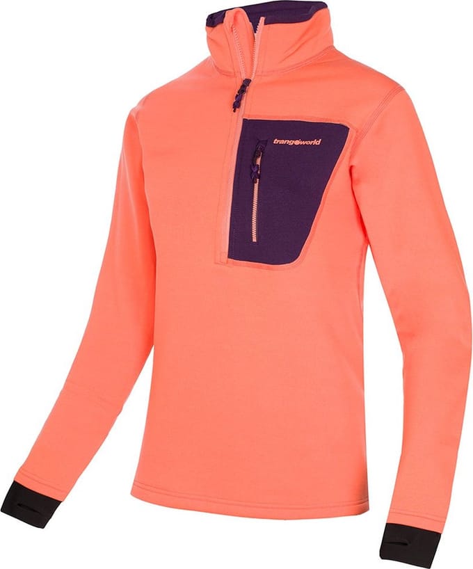 Trangoworld Trx2 Stretch Pro Fleece Oranje M Vrouw