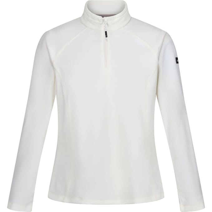 Regatta - Geweldige Outdoor Dames Montes Half Zip Fleece Top (Ijsbeer/Wit)