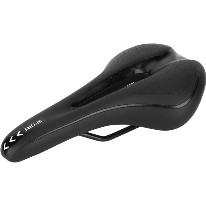 Selle de vélo de montagne creuse, souple et respirante, accessoires de cyclisme black