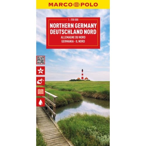 Marco Polo Duitsland Noord - Marco Polo Wegenkaart