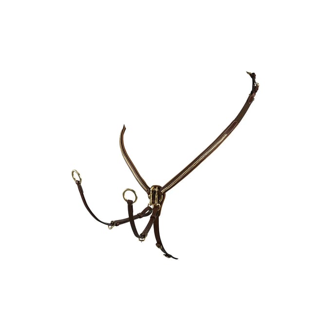 Lederen jachtcollier Equestro