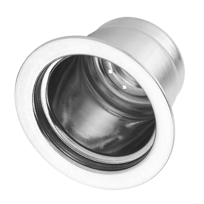Capsule à café réutilisable en acier inoxydable rechargeable compatible pour machine à café white