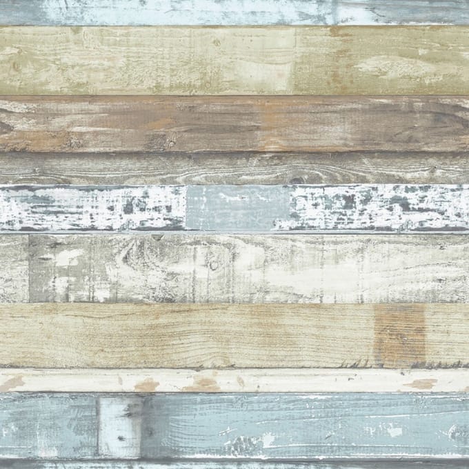Homestyle - Behangpapier - Oude Planken - Behang - Multi - 0,53 x 10 M.