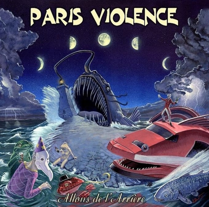 Paris Violence - Allons De L'Arrière (CD)