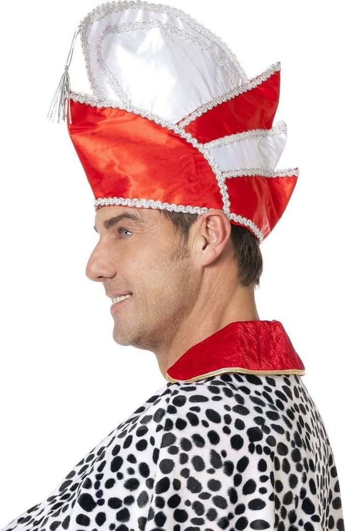 Muts Carnavalsprins rood-wit