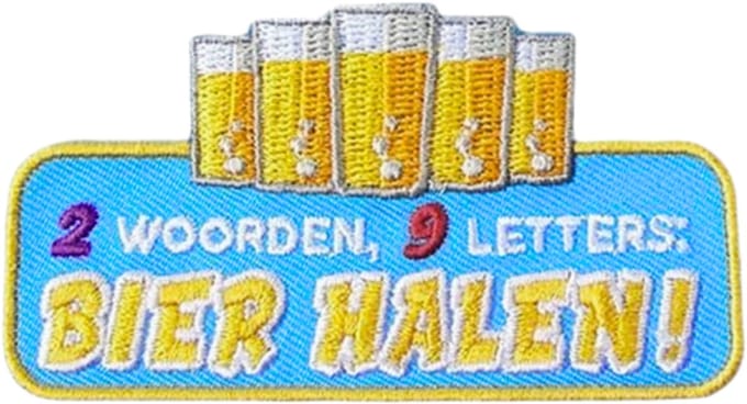 Embleem Oeteldonk - 2 Woorden 9 Letters - BIER HALEN