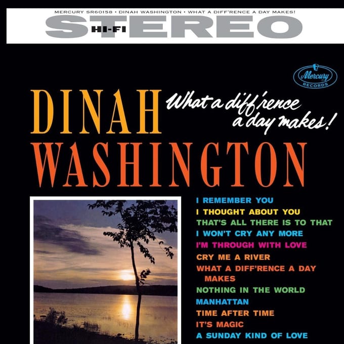 Dinah Washington - What A Diff'rence A Day Makes! (LP)