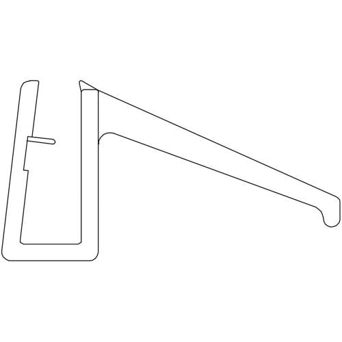 DUSCHOLUX water deflector profile for Bella Vita Round 251101.000