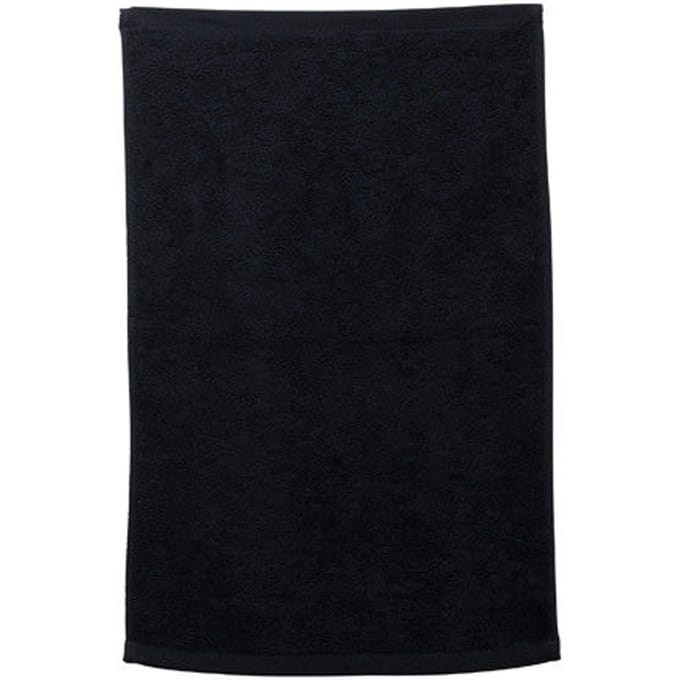 Bobtuo Katoenen Handdoek Mini zwart 28x45cm