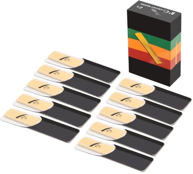 Knobbout Klarinet Bb Rietjes 2.5 – Set van 10 Stuks – Soepel & Helder