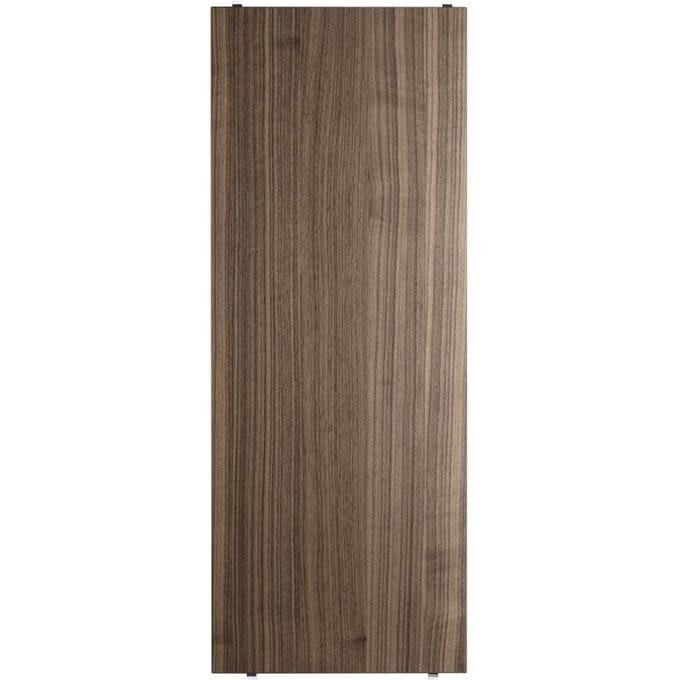 String Furniture - Schappen set van 3 - Notenhout - 78 x 30 cm - bruin