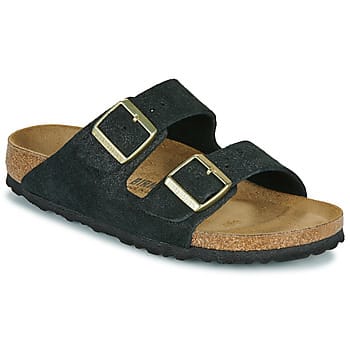Dames suède leren sandalen Birkenstock Arizona
