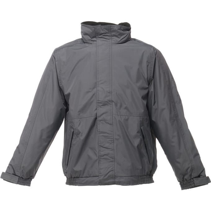 Regatta Dover Bomber Jacket voor volwassenen (Afdichting Grijs/Zwart)