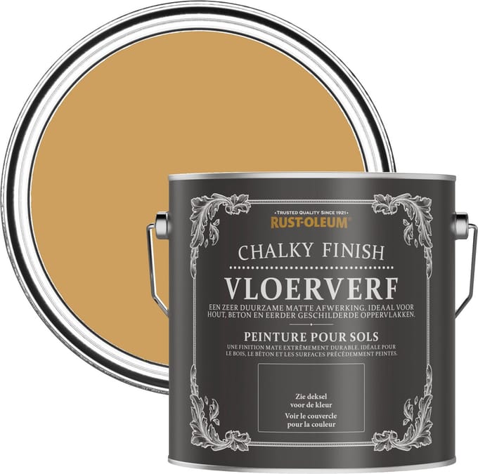 Rust-Oleum Geel Vloerverf - Dijon 2,5L