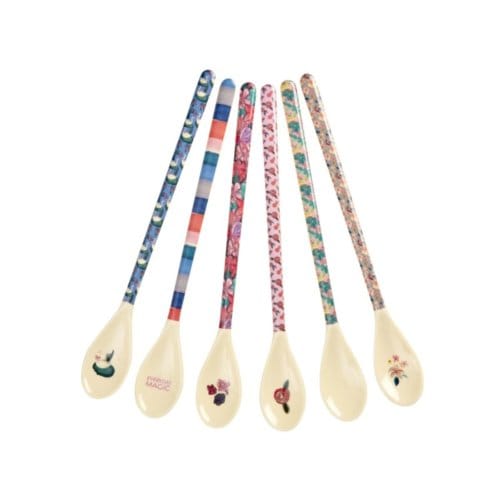 Rice melamine latte macchiato lepel a new york minute print, assorti