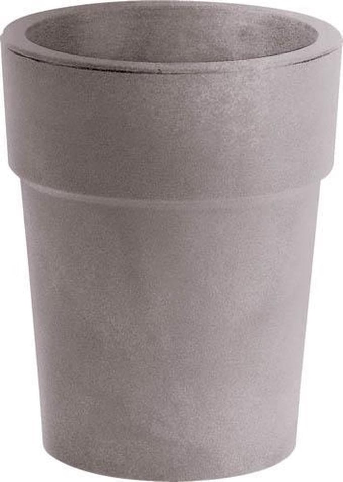 Bloempot Rond Ares 30cm ASGRIJS Nicoli