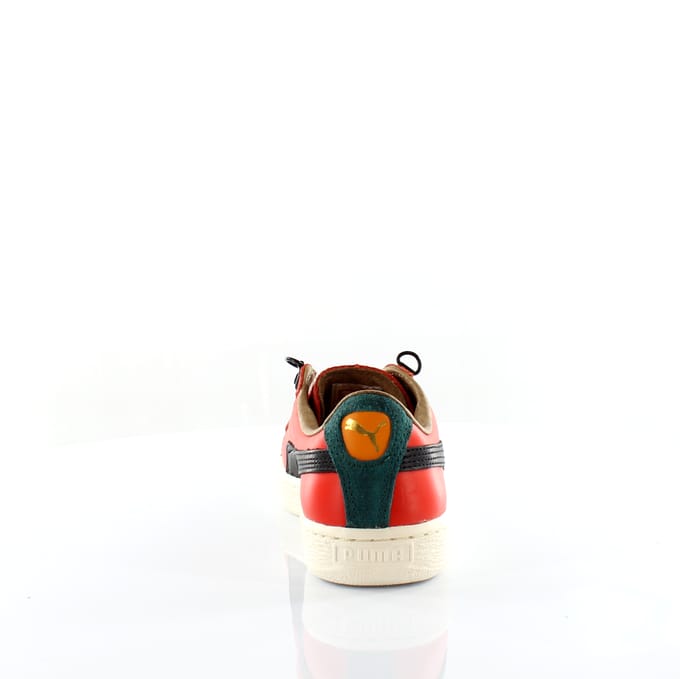 Puma Basket Classic MMQ Machts Mit QuautÃ¤t Rood Leer Herentrainers 355551 03