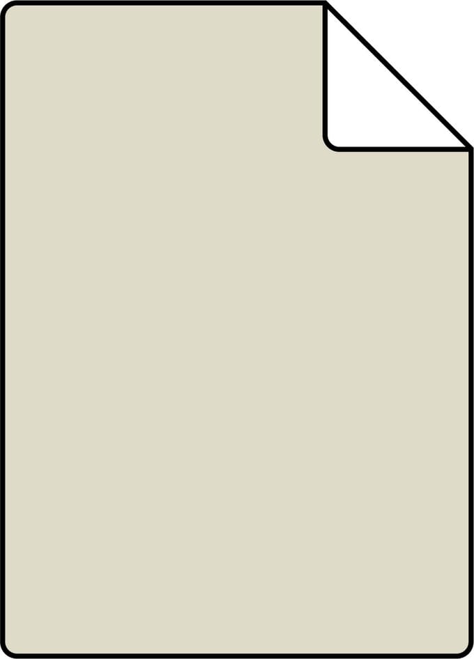 Proefstaal Origin Wallcoverings behang effen lichtbeige - 26,5 x 21 cm - 326103-S