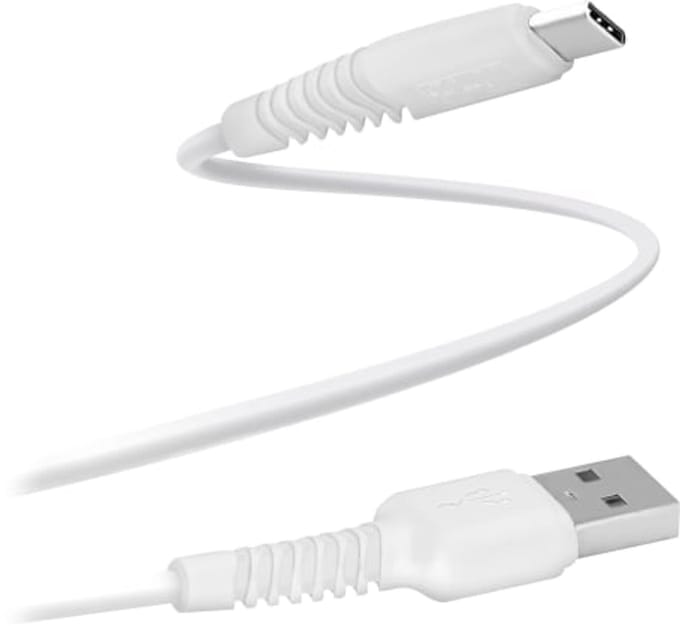 T'nB TCUSB01WH USB-kabel 1 m USB C USB A Wit