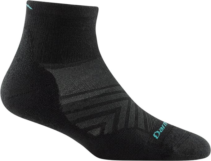 Run 1/4 Ultra-Lightweight with Cushion- Hardloopsokken van merinowol