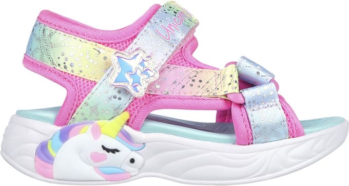 Skechers - UNICORN DREAMS SANDAL - MAJESTIC BLISS - Pink/Multi - 22