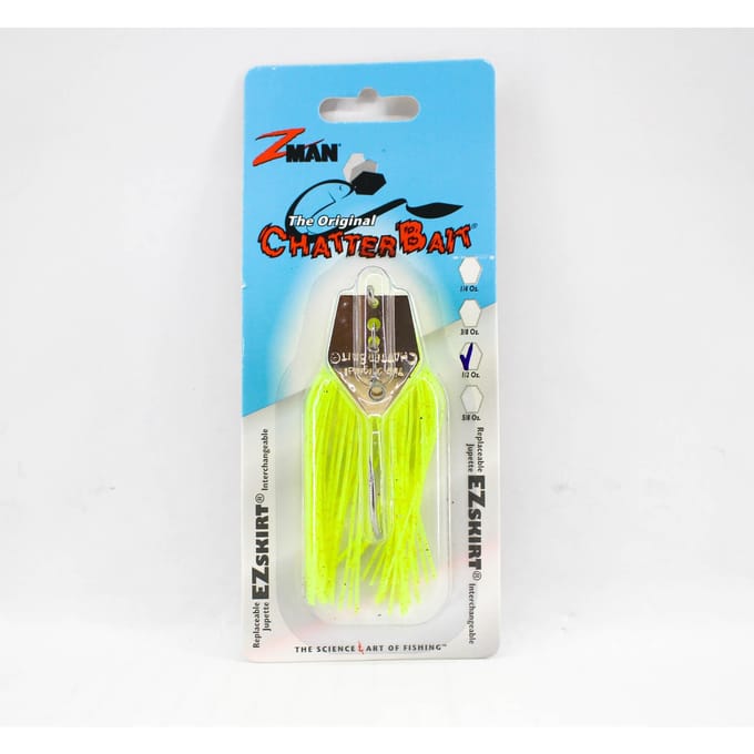 Zman Chatterbait 1/2 oz zinkende kunstaaskaart (0171) blue