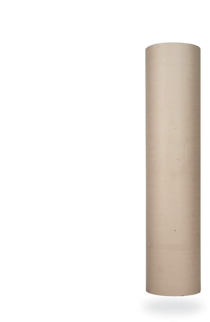 Inpakr Golfkarton 200 cm x 70 m - 1 rol - Enkelgolf 2 mm - Bruin