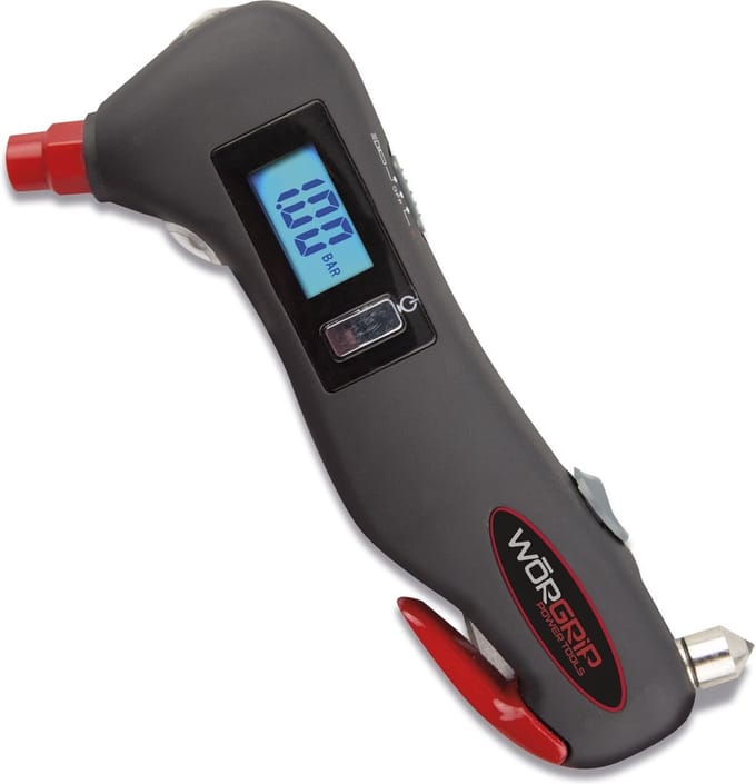 Bandenspanningsmeter - 5 in 1 - Met LCD display