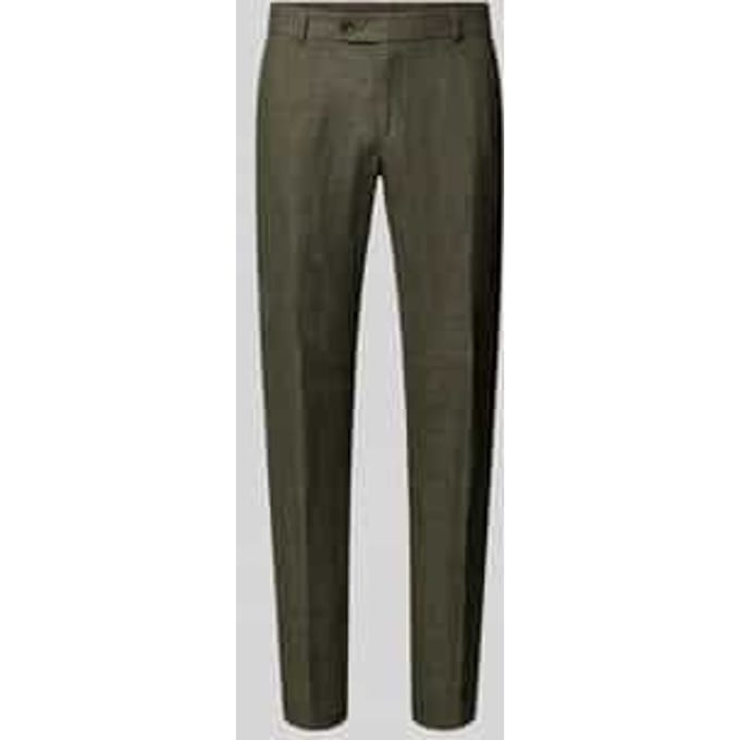 slim fit linnen broek van puur linnen model 'Tomte'