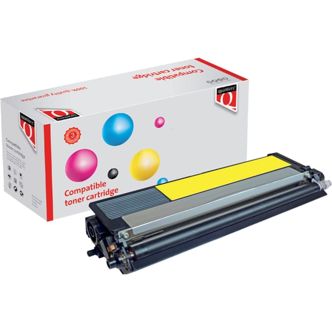 Toner Quantore alternatief tbv Brother TN-320Y Geel