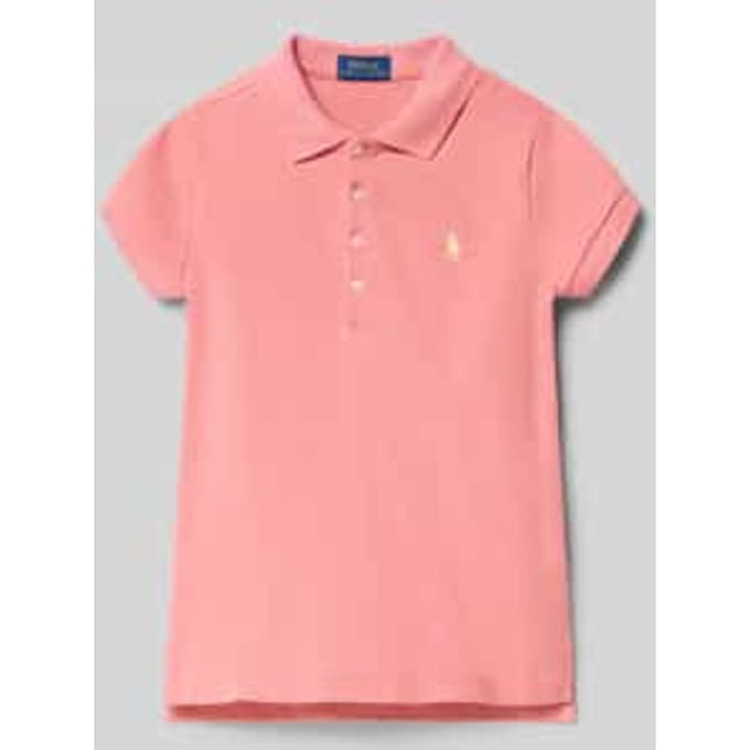 Regular fit Poloshirt van Katoenmix