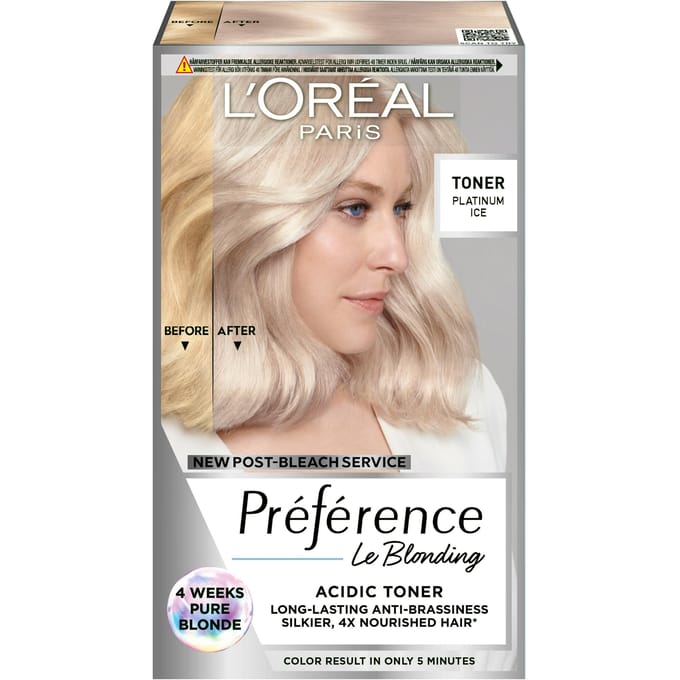 L'Oréal Paris L'Or&eacute;al Paris Pr&eacute;f&eacute;rence Le Blonding Toner Platinum Ice 1 st