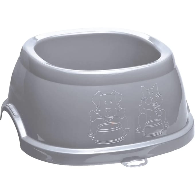 Antislip plastic voerbak voor honden Zolux
