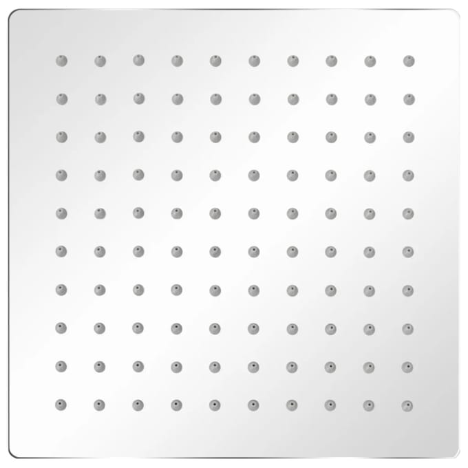vidaXL - Regendouchekoppen - 2 - st - 20x20 - cm - roestvrij - staal