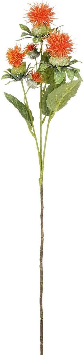 MICA DECORATIONS DISTEL ORANJE - L57CM