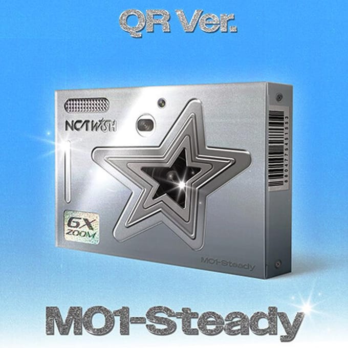 NCT Wish - 1e mini-album Steady (QR-versie) 1PCS white