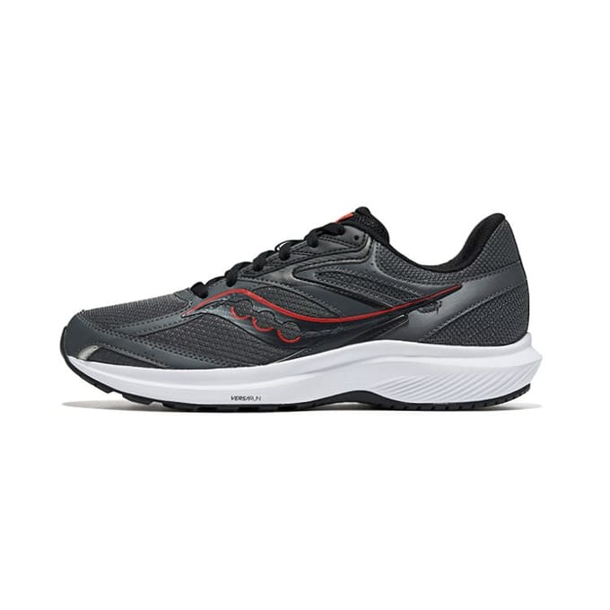 Saucony Cohesion 17 Shadow Red Heren Sneakers Grijs Zwart S20943-101 44.5 white