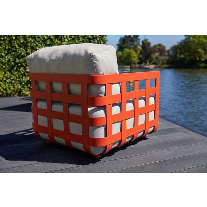 Hartman Cestelli Loungestoel - Kussen inbegrepen - Peach