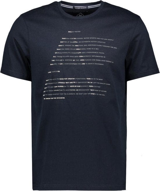 Gaastra T-shirt Warp - Navy Mannen - Maat M