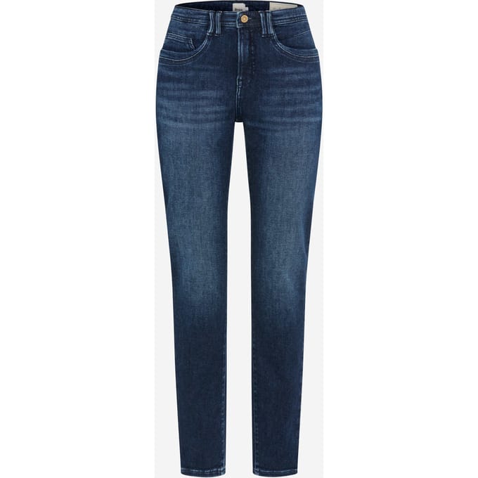 Brax Dames Jeans  Style MARY USED REGULAR BLUE, denim blauw regular, maat 40