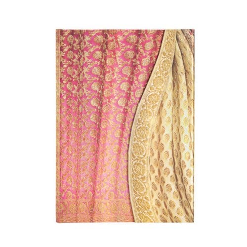 Paperblanks cahier, formaat 13 x 18 cm., uitvoering sunahara midi, gelinieerd