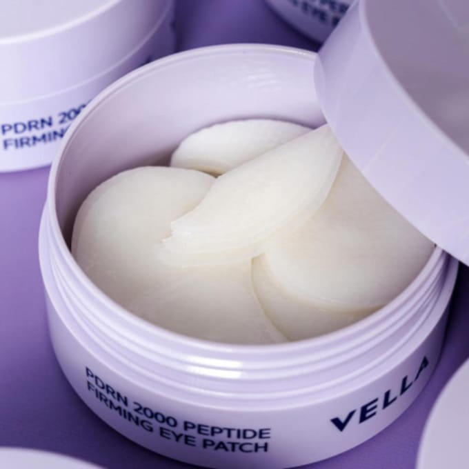 VELLA PDRN 2000 Patch Yeux Raffermissant Peptidique 60 Patchs — Soin Intensif pour les Yeux white