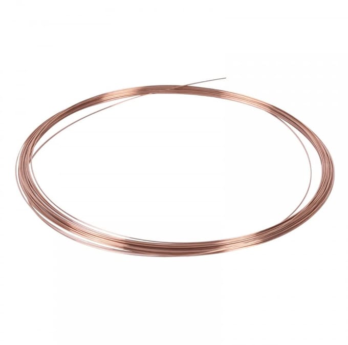 Fosfor-koperdraad 0,2/0,5/1,0/2,0 mm x 5 m - Hoogwaardig elastisch draad voor diverse toepassingen