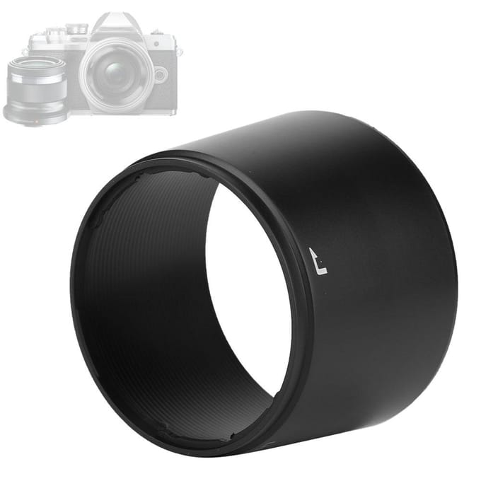 LH-61D Plastic Camera Lenskap voor Olympus ZUIKO DIGITAL ED 40-150mm F4-5.6 Mount black