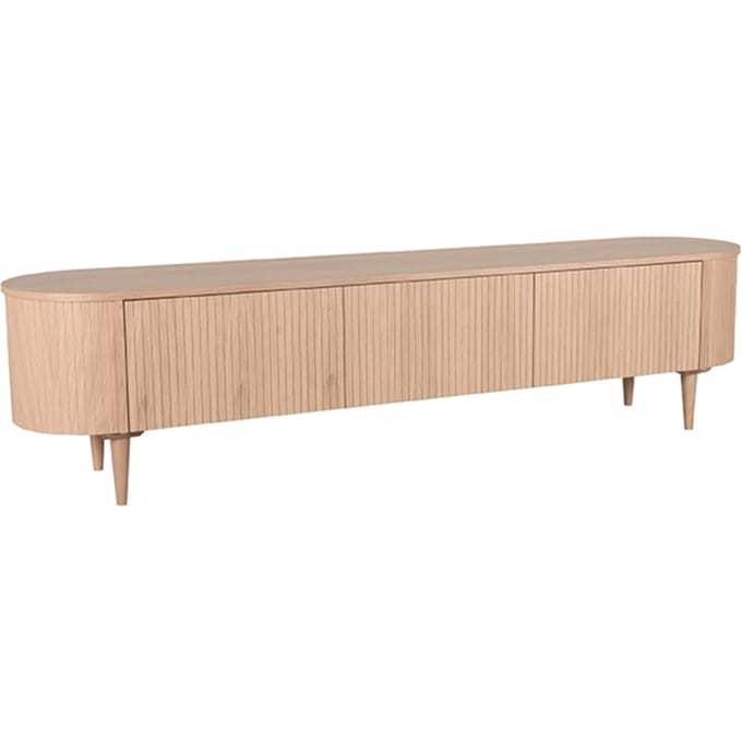 LABEL51 Oliva Tv-Meubels - Naturel - Eiken - 220 cm
