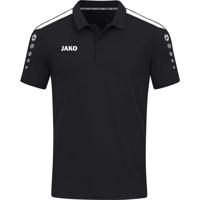 Jako Power Polo Dames - Zwart | Maat: 36