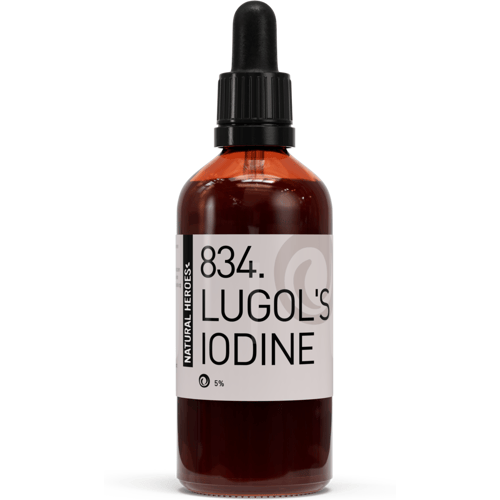 Natural Heroes Lugol's Iodine (5%) - 100 ml